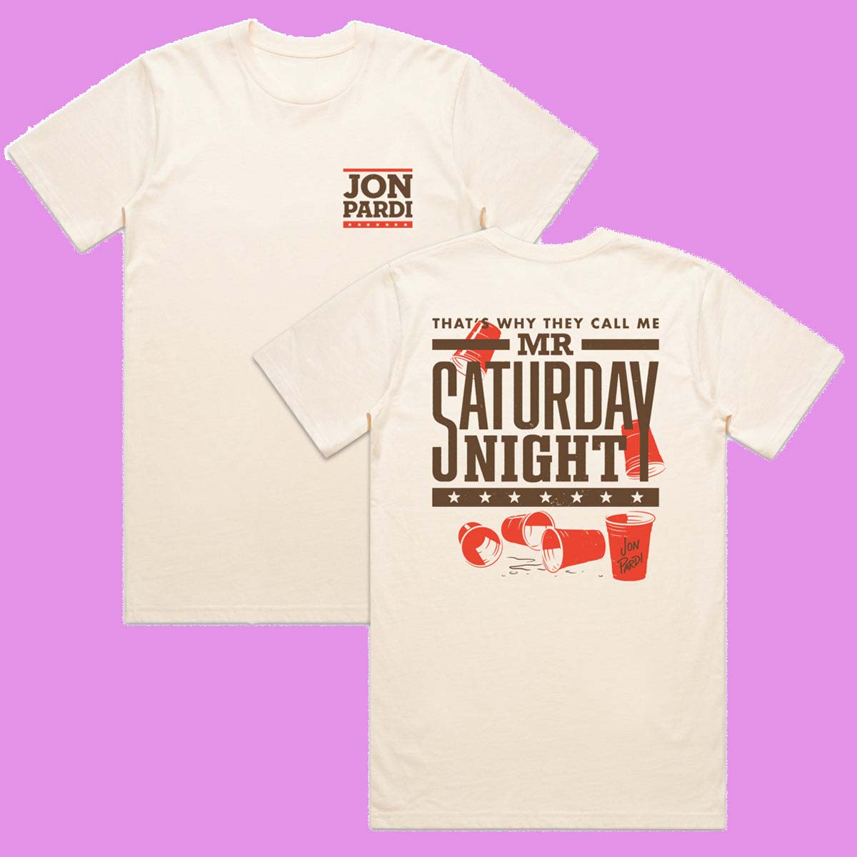 Jon Pardi Tour 2026 Mr. Saturday Night Tee - Gift for Him or Her