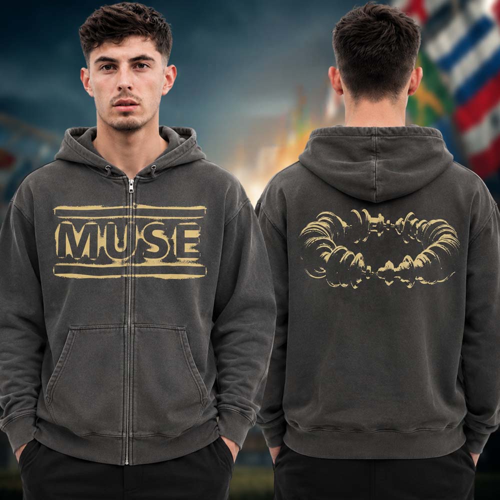Muse Wow Signal USA Tour Zip Hoodie