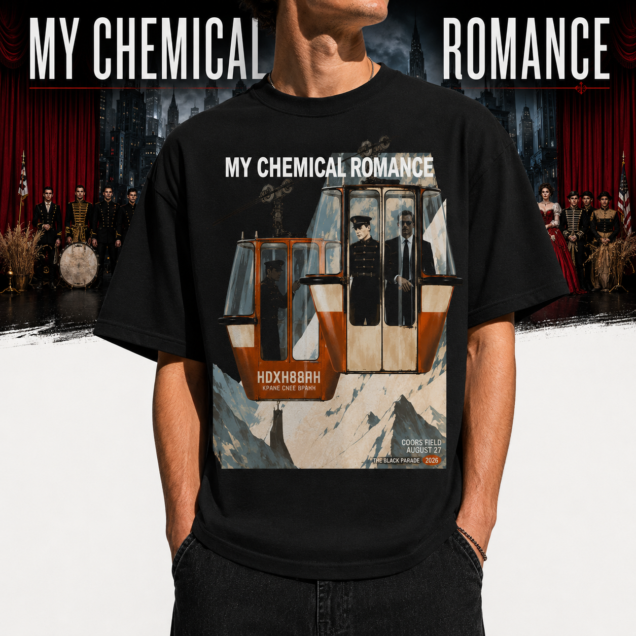 My Chemical Romance August 27 2026 Coors Field Denver CO Shirt
