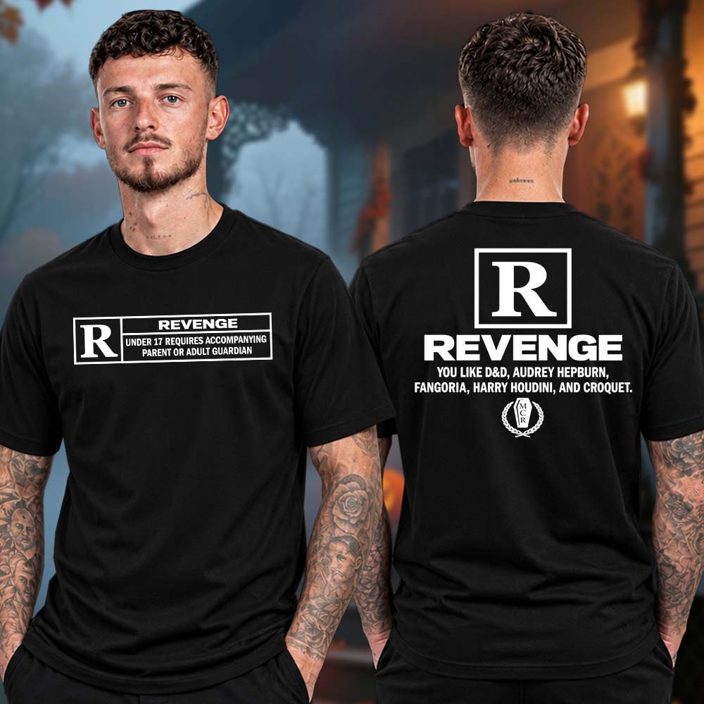 My Chemical Romance Merch Halloween Devil Night At Hollywood Bowl In Los Angeles CA On October 30 31 2026 Rated R Revenge Two Sided Unisex TShirt