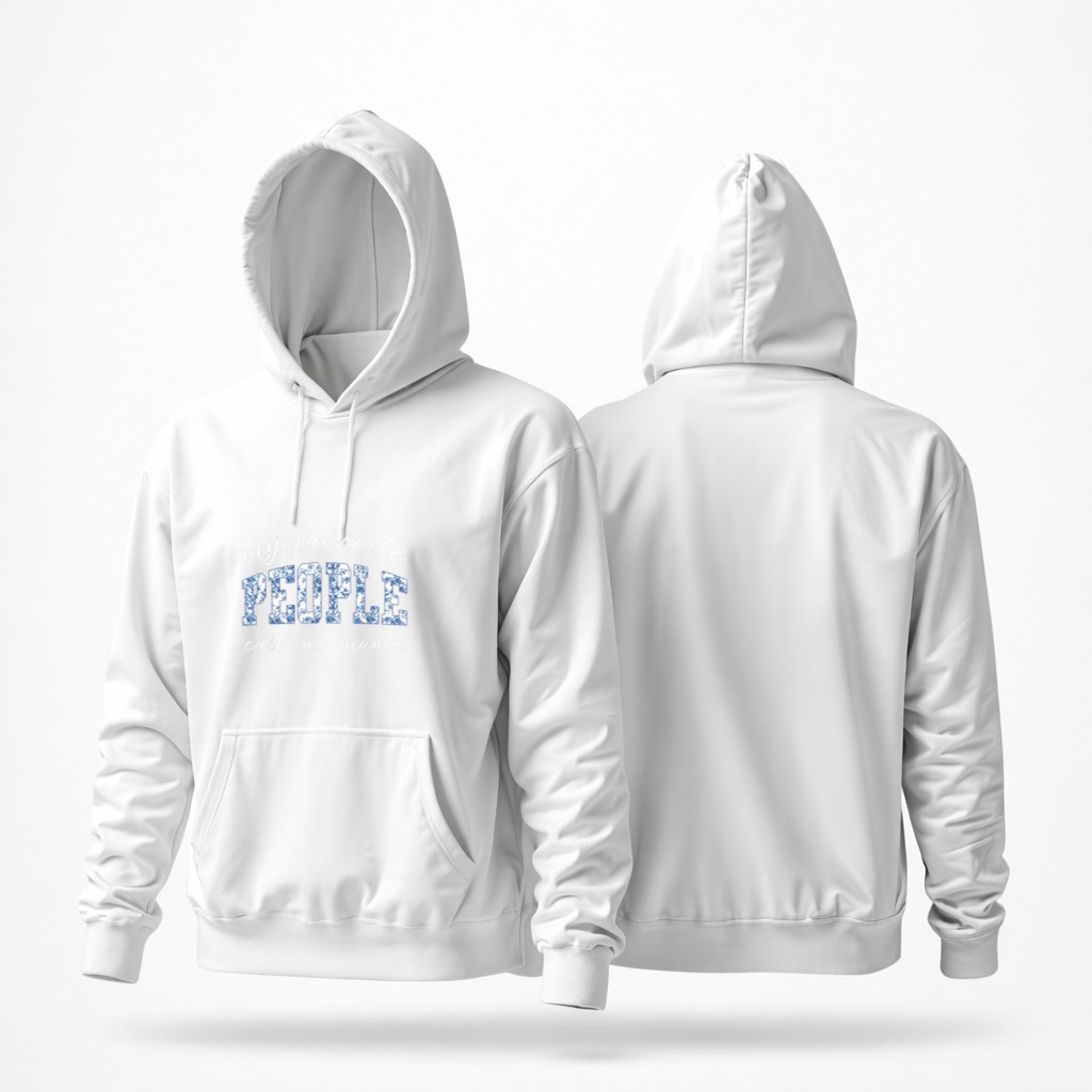 My Favorite People Calls me Mama Family Matching Graphic Hoodie - Image 3