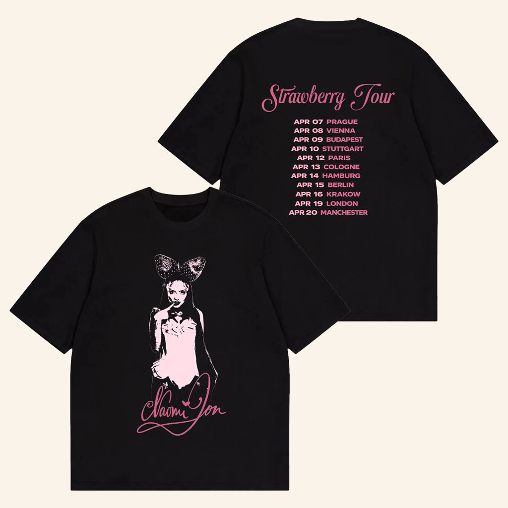 Naomi Jon Merch 2026 Strawberry Tour 2026TShirtNaomi Jon Tour Merch Gift For Music Lovers