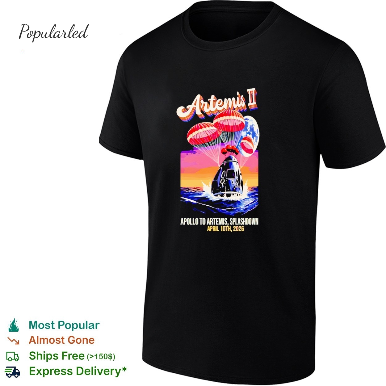 NASA Artemis II Apollo to Artemis Astronauts 2026 shirt
