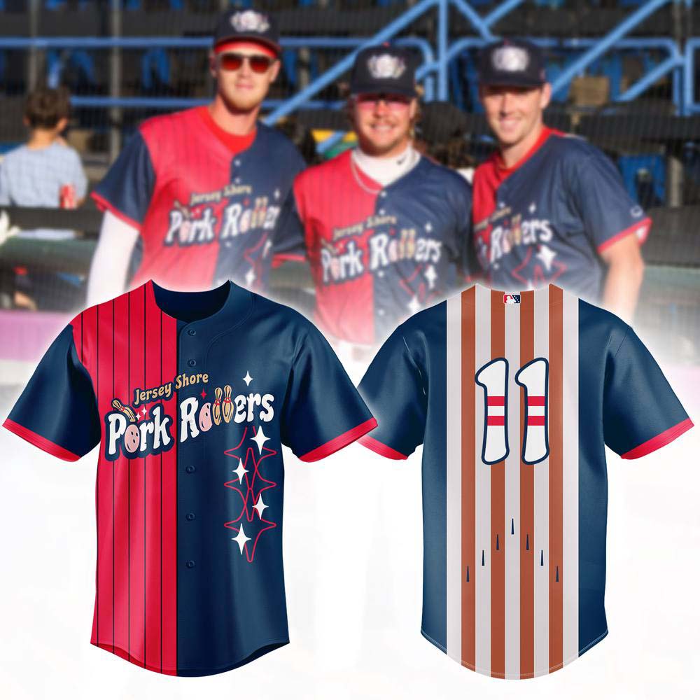 Limited Jersey Shore Pork Rollers Nashville Sounds Jersey