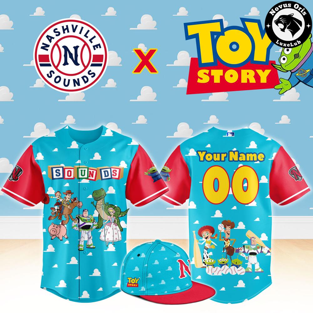Nashville Sounds x Toy Story Night Woody Buzz Lightyear Custom Baseball Jersey 1 - Unicasport Nashville Sounds x Toy Story Night Woody Buzz Lightyear Custom Baseball Jersey