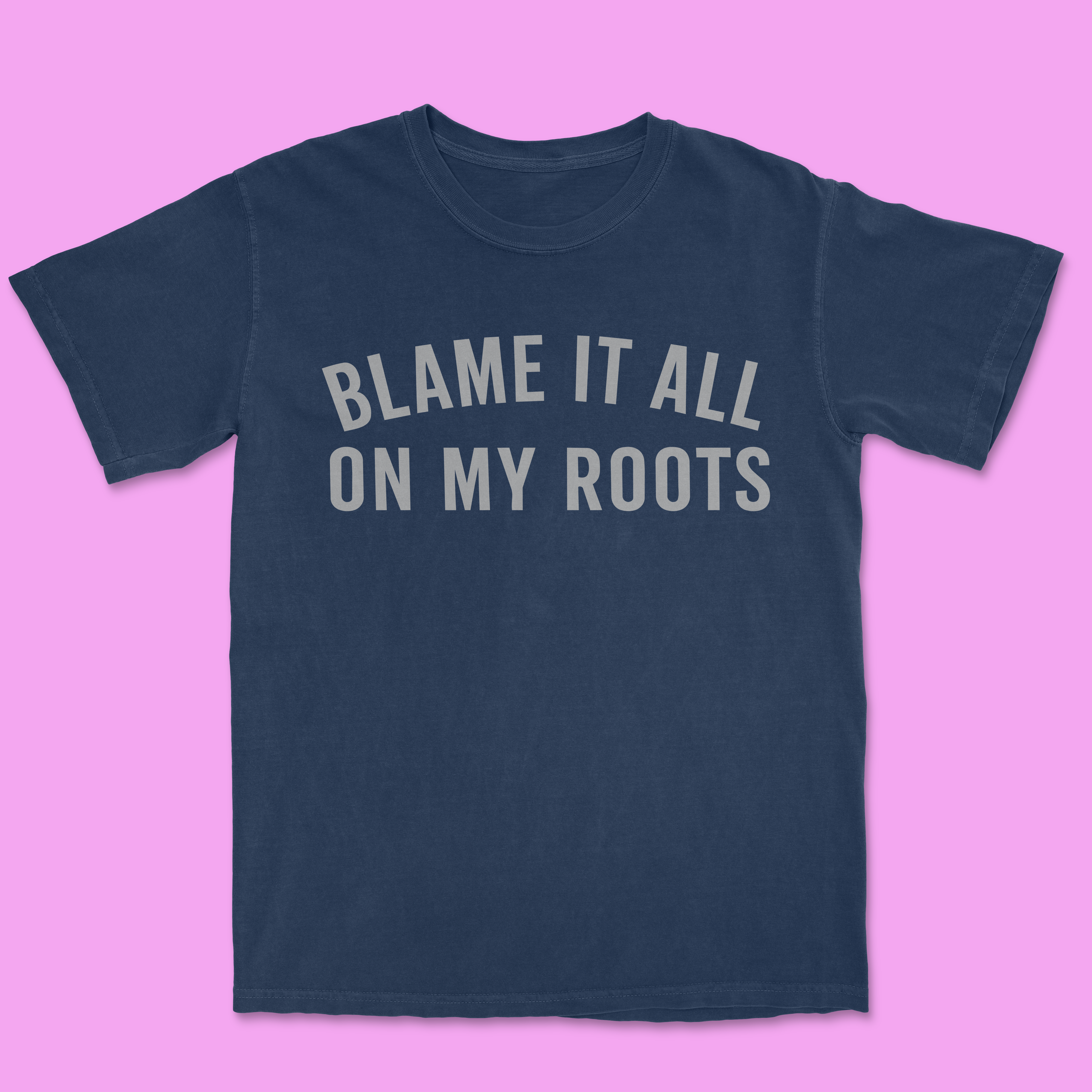 Garth Brooks Tour 2026 Navy Blame It On My Roots Tee Best Gift for Fans - Image 2