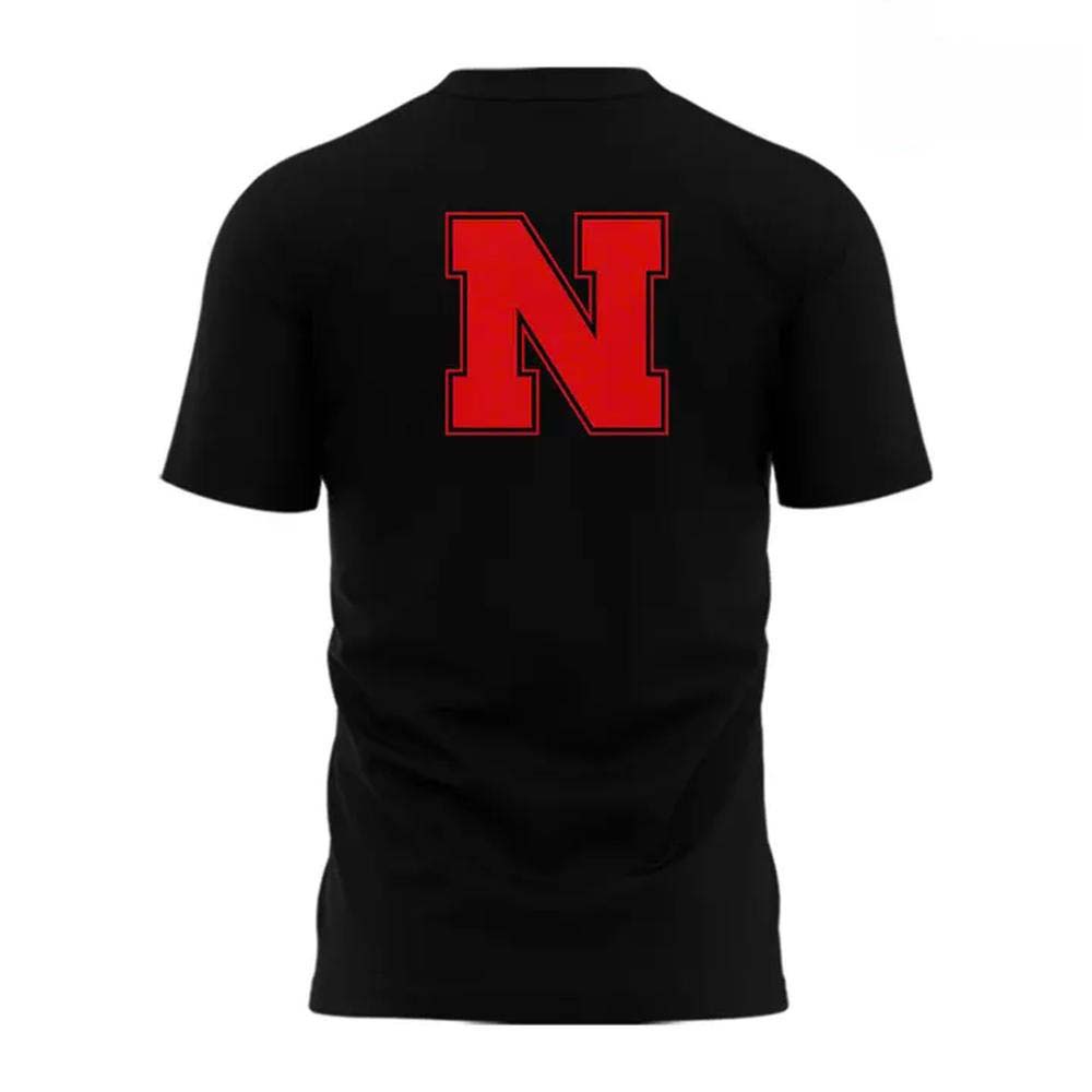 Nebraska Huskers Special Edition Operation Fenrir Wolf Black TShirt - Image 3