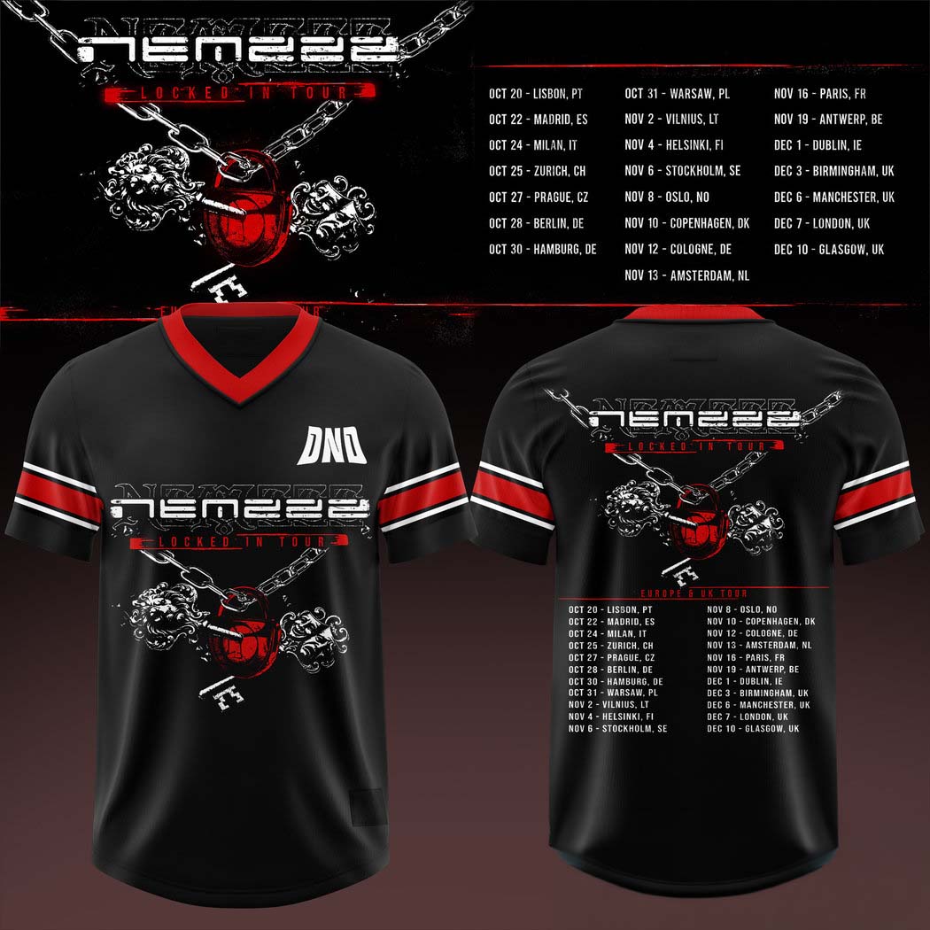 Nemzzz Locked In Tour Premium Football Jersey 1 - Unicasport Nemzzz Locked In Tour Premium Football Jersey