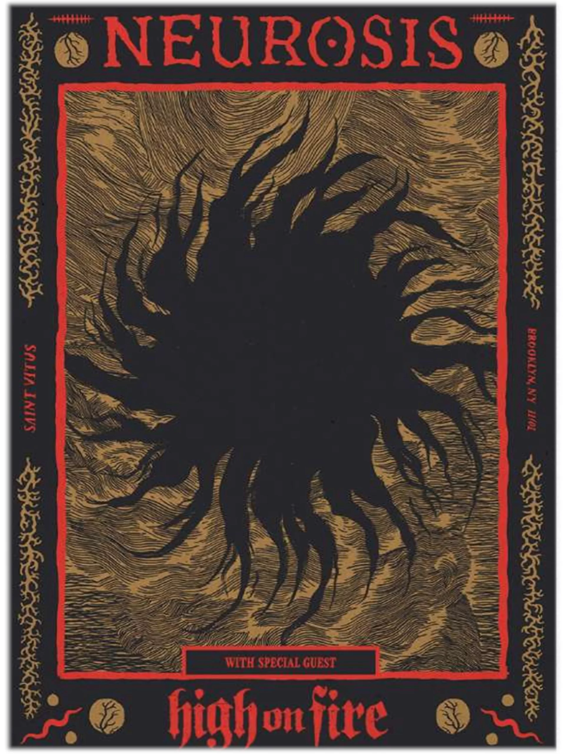 Neurosis Brooklyn NY Halloween 2026 Poster