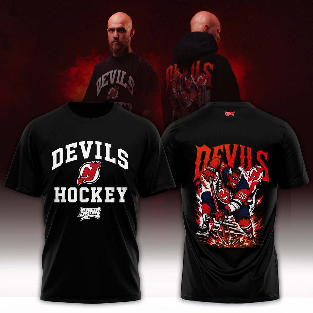 SANA x New Jersey Devils Fanatics Fest Edition T-Shirt Collection - Best Gift for Fans