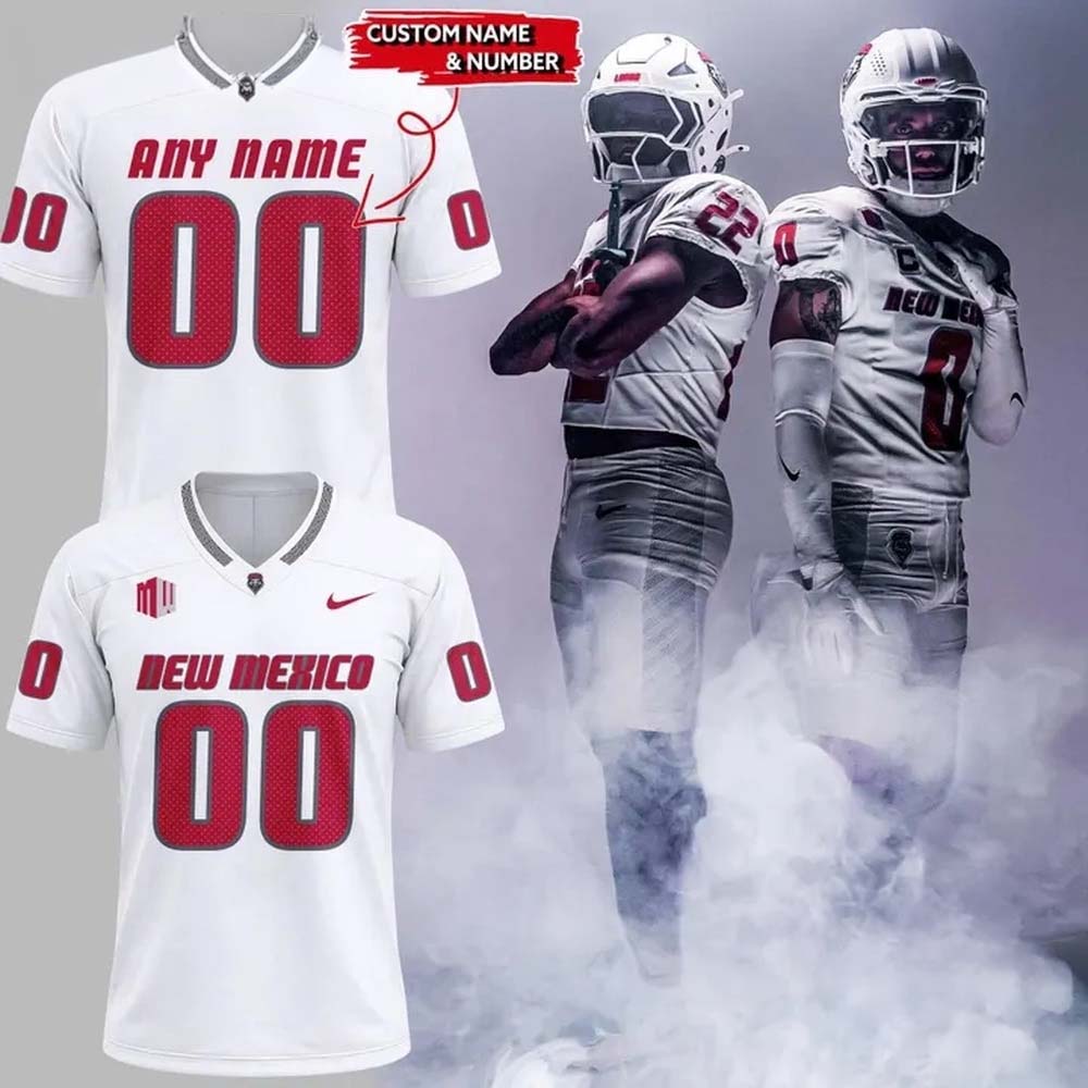 New Mexico Football Football Jersey