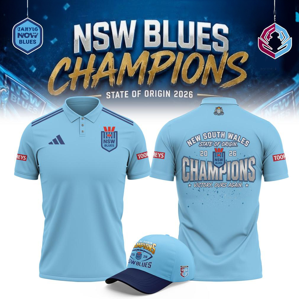 New South Wales Blues 2026 State of Origin Champions Polo