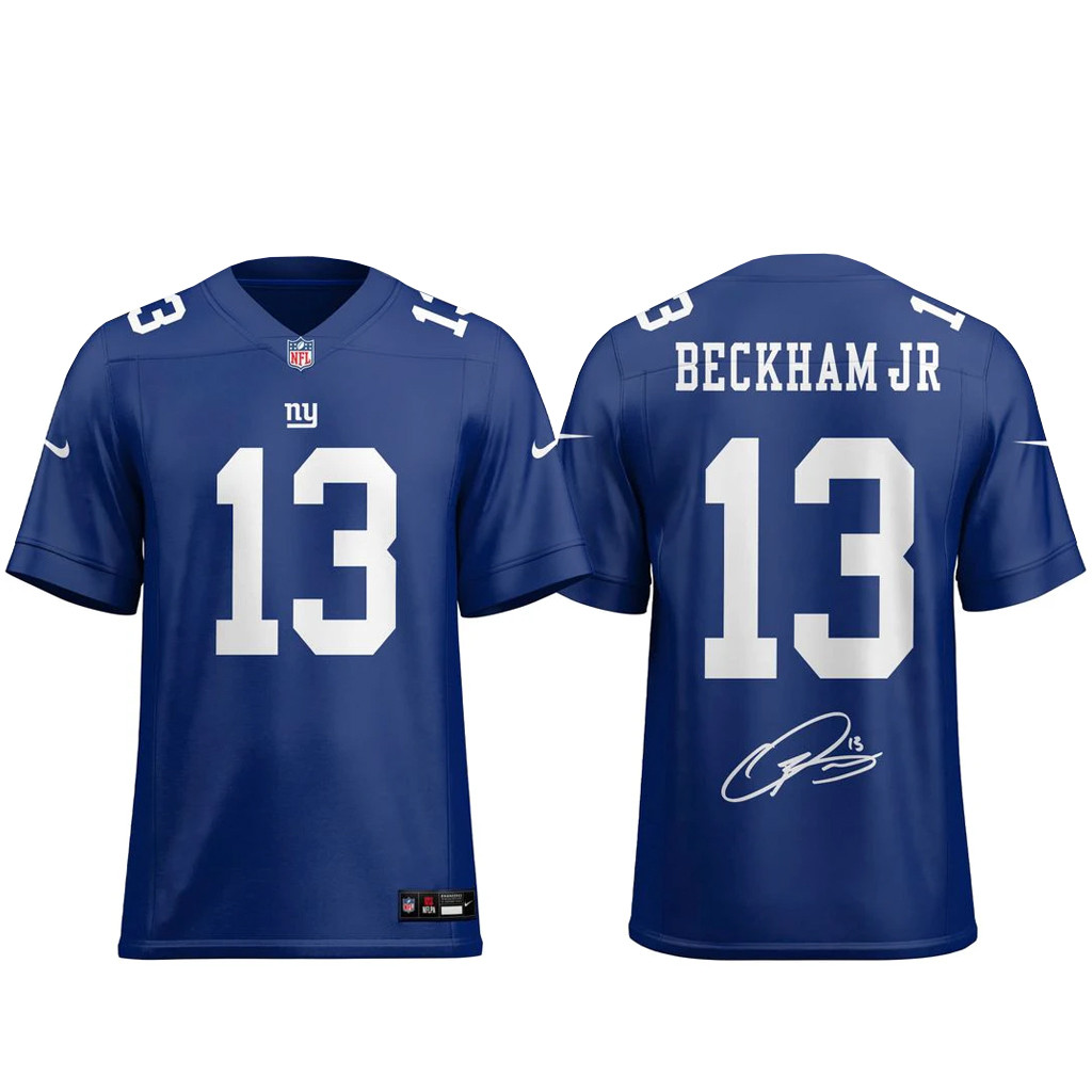 New York Giants Odell Beckham Jr. 13 Football Jersey