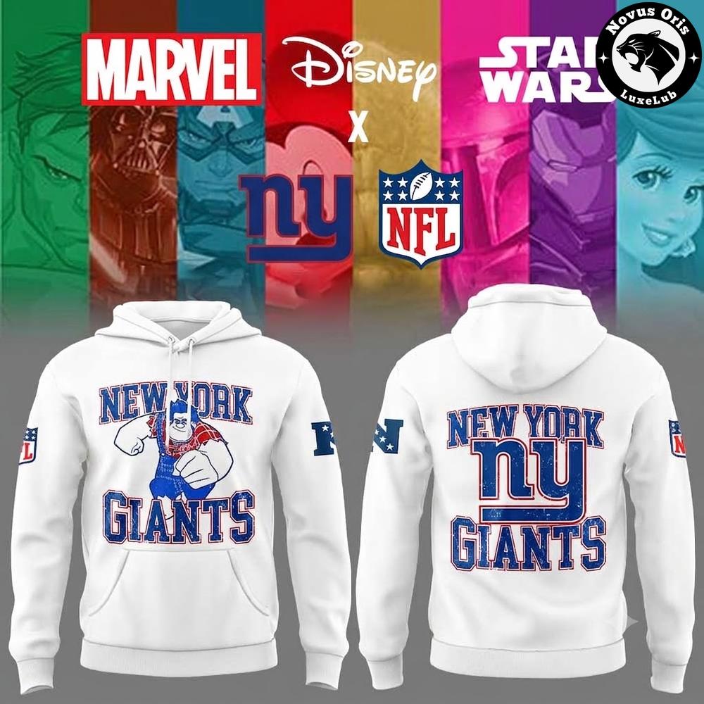 New York Giants x Disney Characters Merchandise Collection Hoodie
