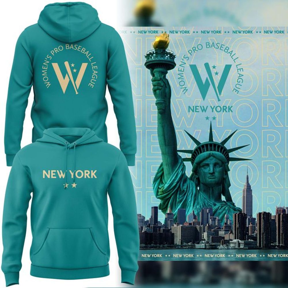 New York Heights Womenâ€™s Pro Baseball League 2026 Season Hoodie