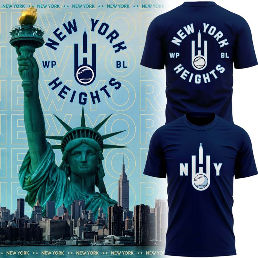 WPBL New York Heights 2026 Limited Edition T-Shirt - White