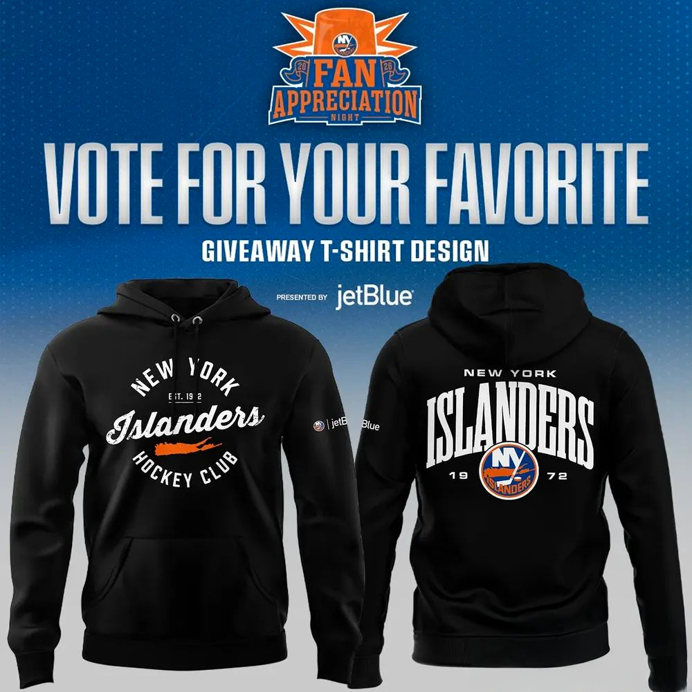 New York Islanders Fan Appreciation Night 2026 Hoodie