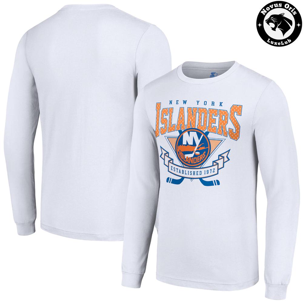 New York Islanders NHL Hockey Arch Logo Graphic Sweatshirt 1 - Unicasport New York Islanders NHL Hockey Arch Logo Graphic Sweatshirt