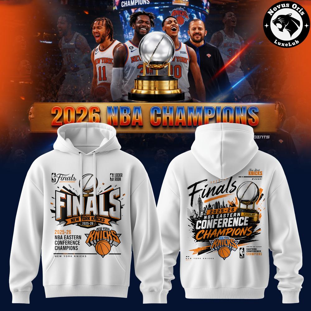 New York Knicks 2026 NBA Finals Locker Room Hoodie 1 - Unicasport New York Knicks 2026 NBA Finals Locker Room Hoodie