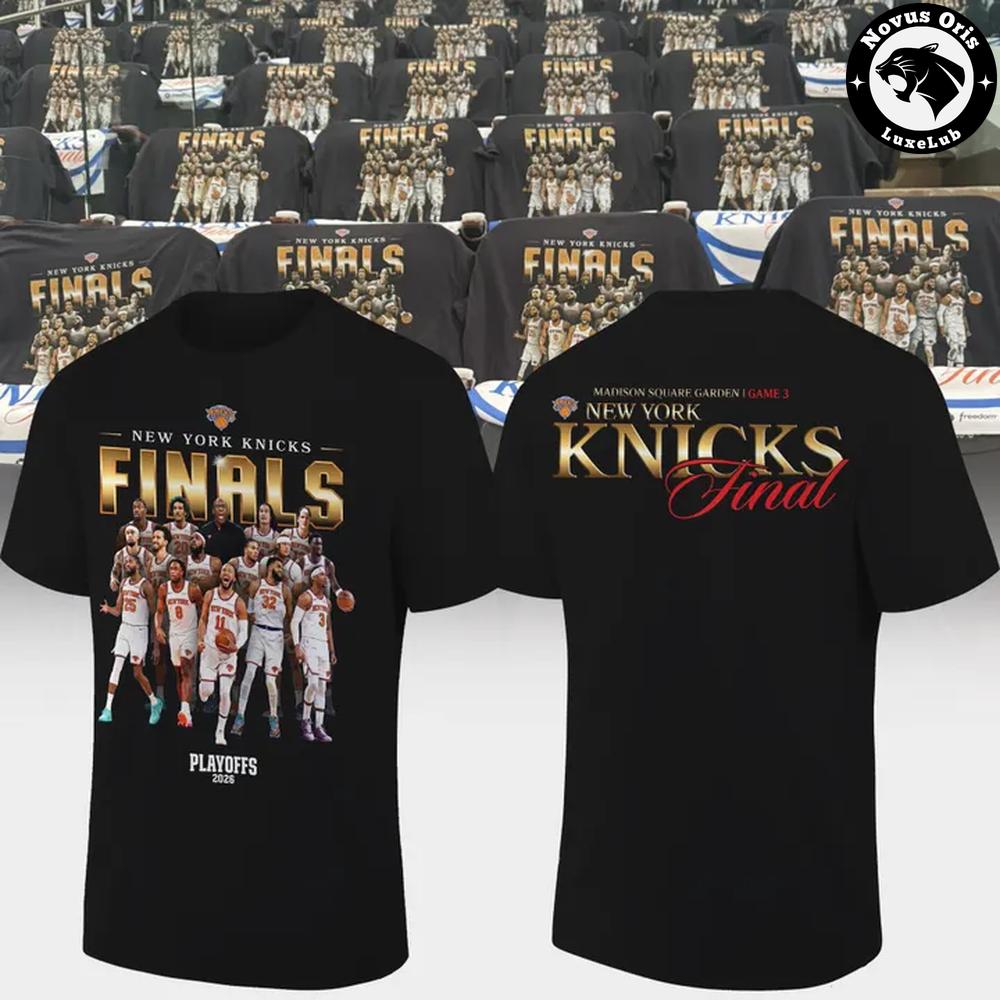New York Knicks 2026 Playoffs Finals MSG Game 3 T-Shirt