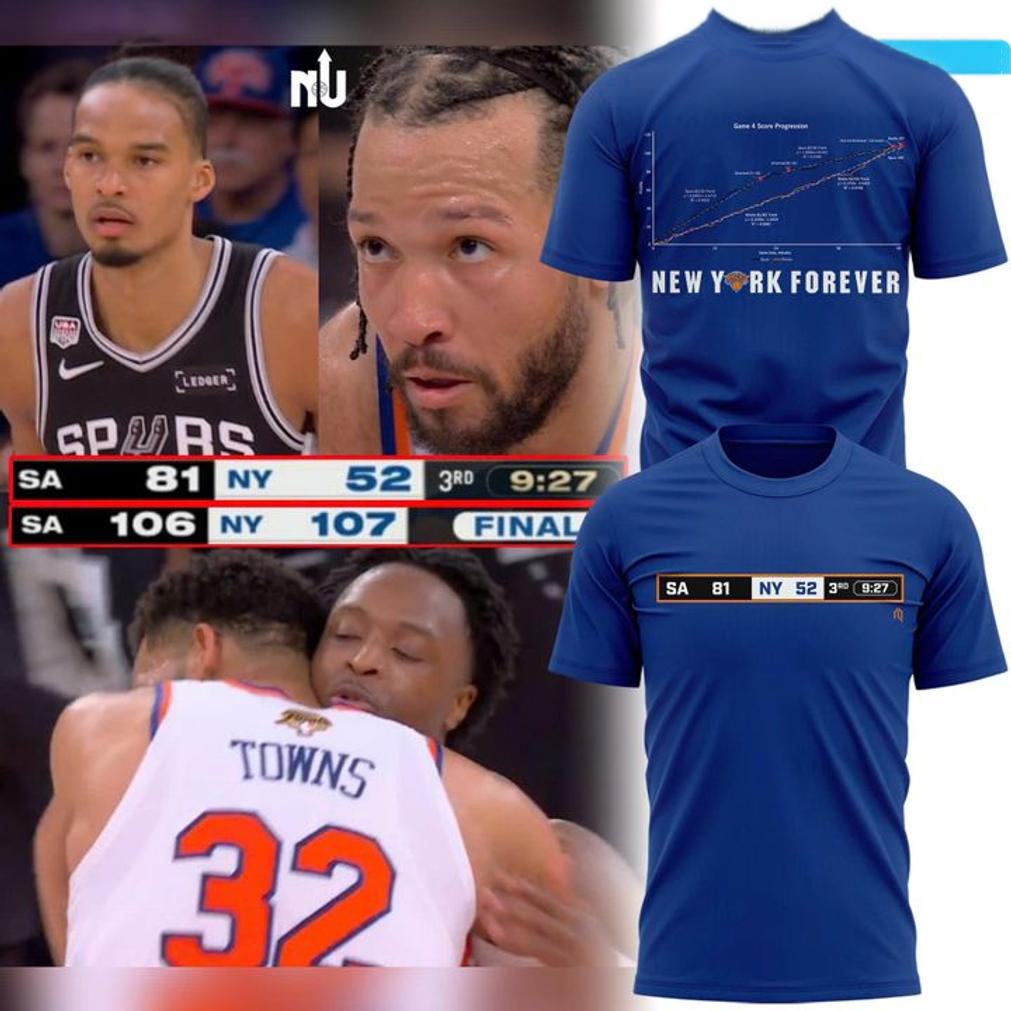 New York Knicks NBA Playoffs Game 4 Win Tee