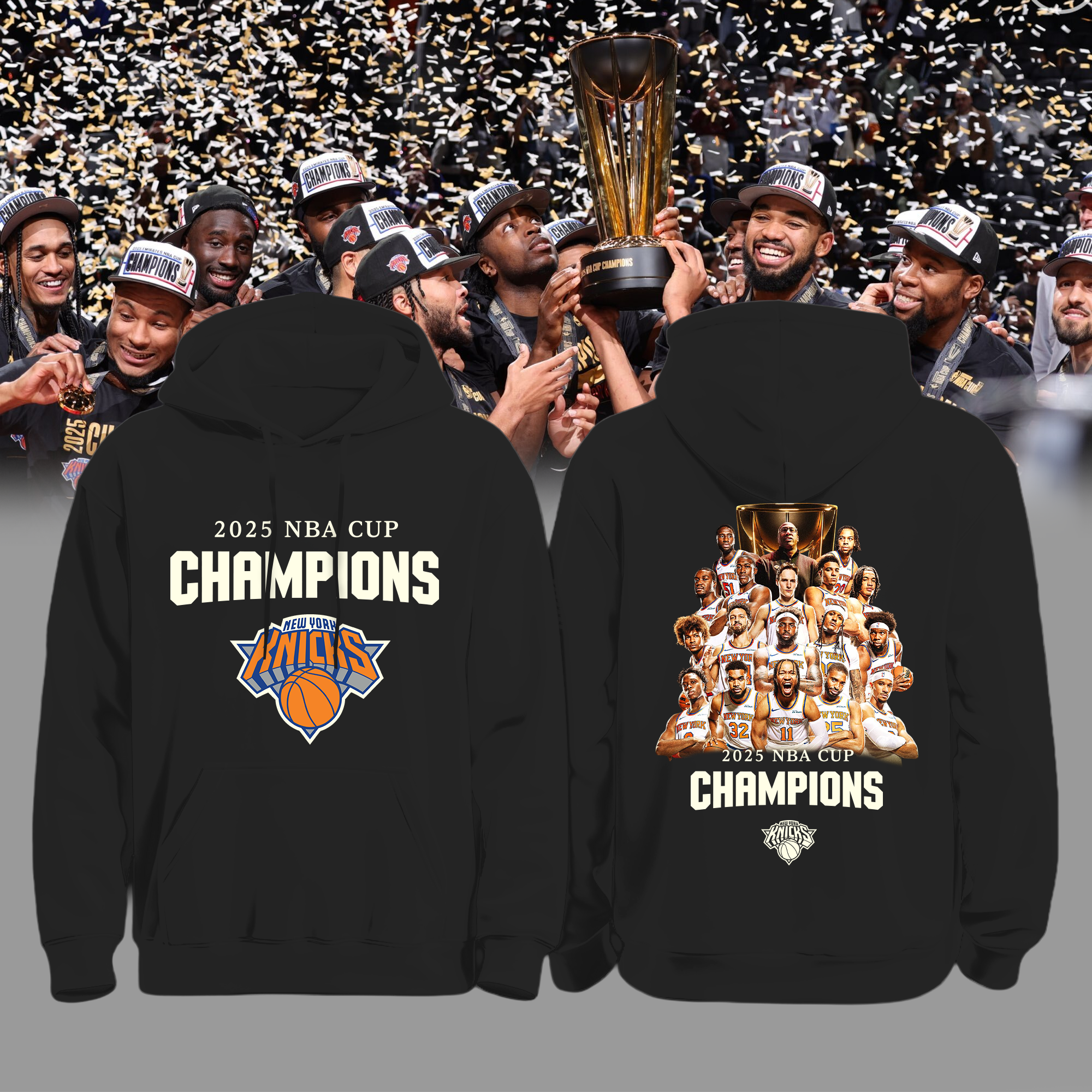New York Knicks WE ARE CHAMPIONS 2026 New Version 1