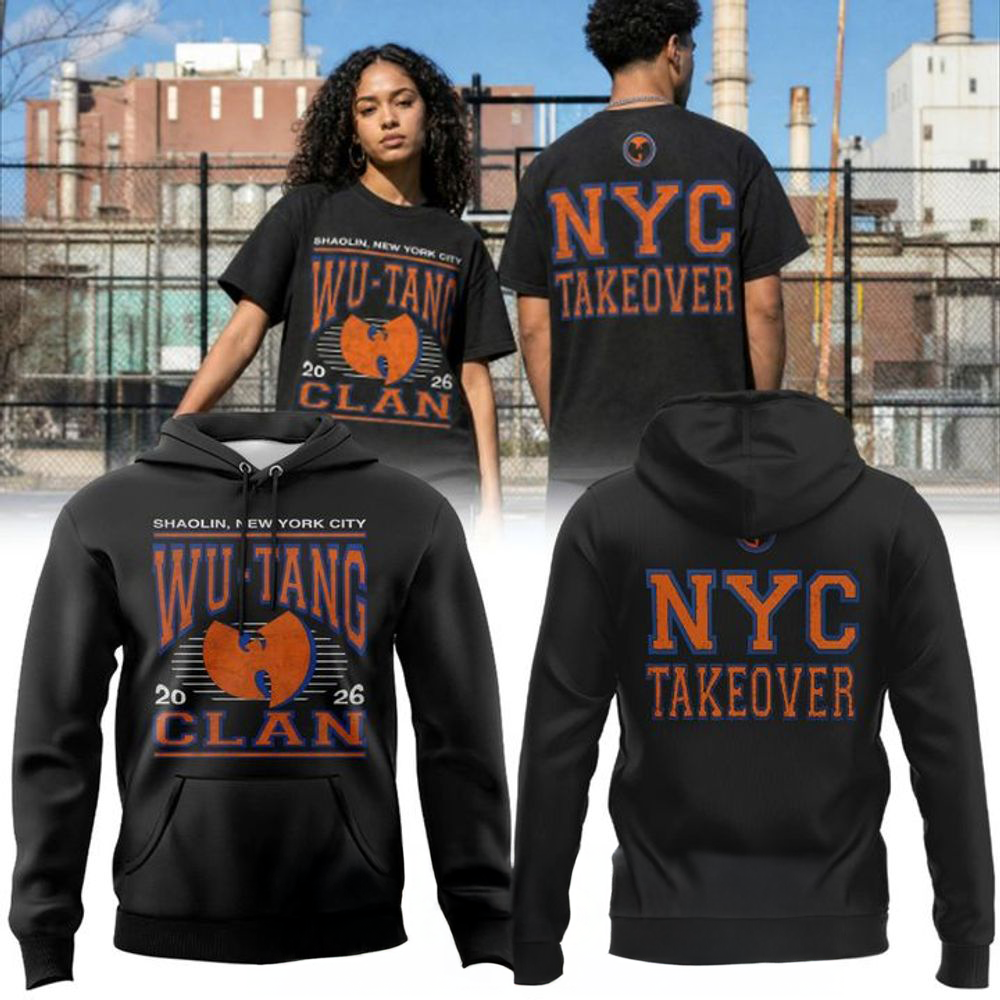 New York Knicks x WuTang Clan NYC TAKEOVER Special Hoodie