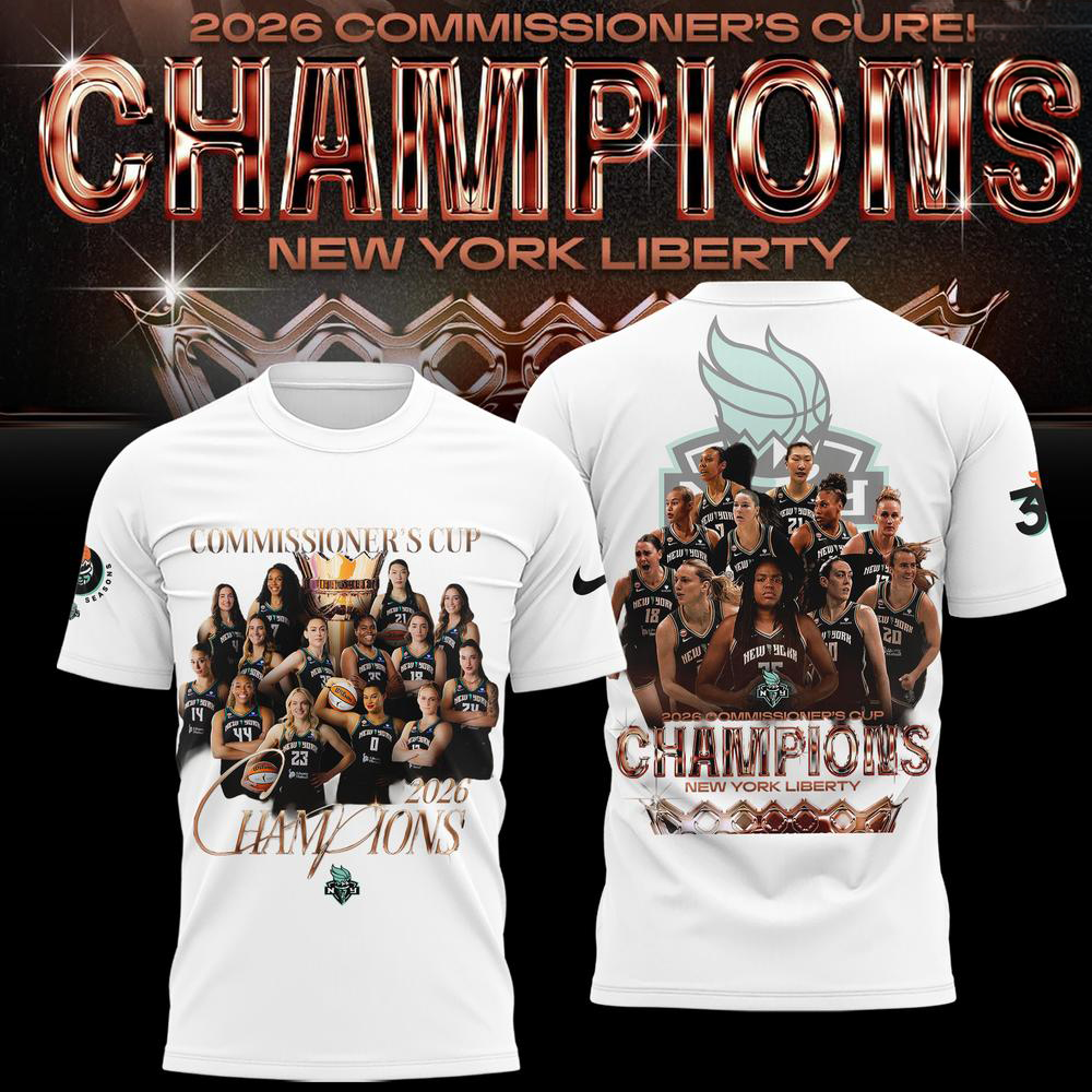 New York Liberty 2026 WNBA Champions TShirt