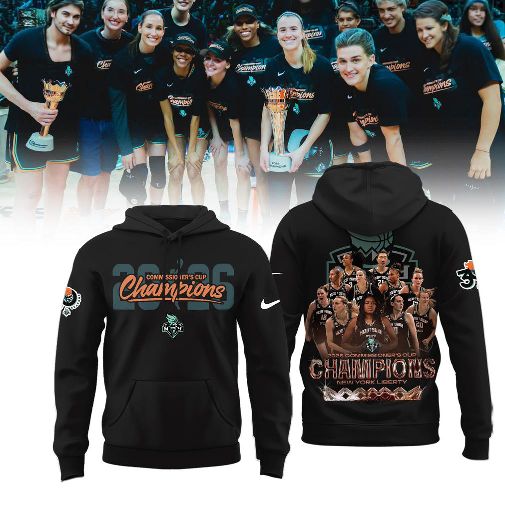 New York Liberty 2026 Commissioners Cup Hoodie