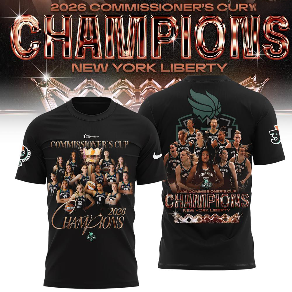 New York Liberty Black Basketball Fan T Shirt