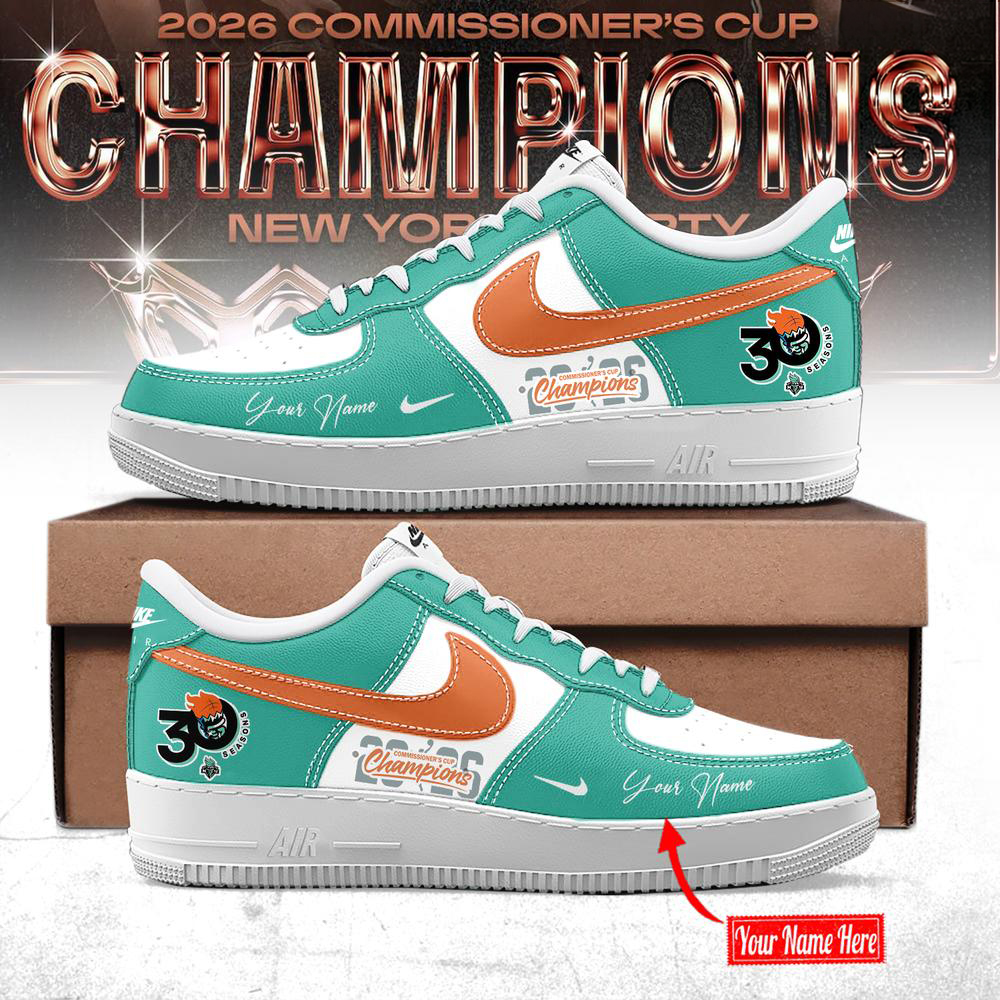New York Liberty Teal 2026 WNBA Champions Sneakers