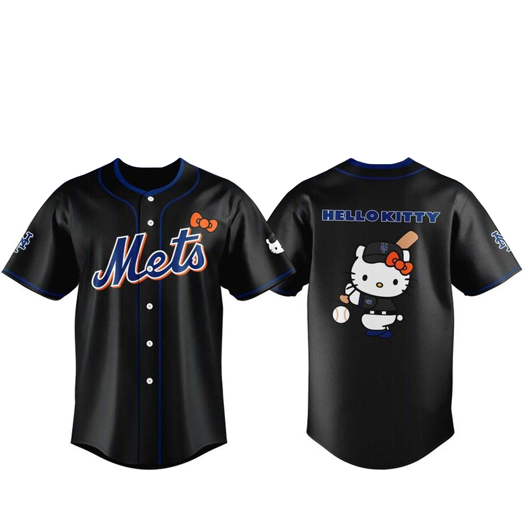 New York Mets x Hello Kitty Day 2026 Baseball Jersey