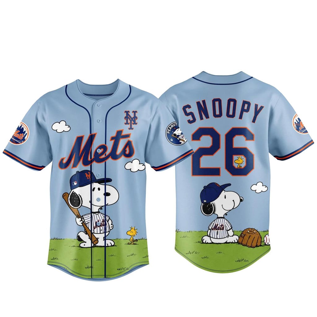 New York Mets x Peanuts Day 2026 Baseball Jersey