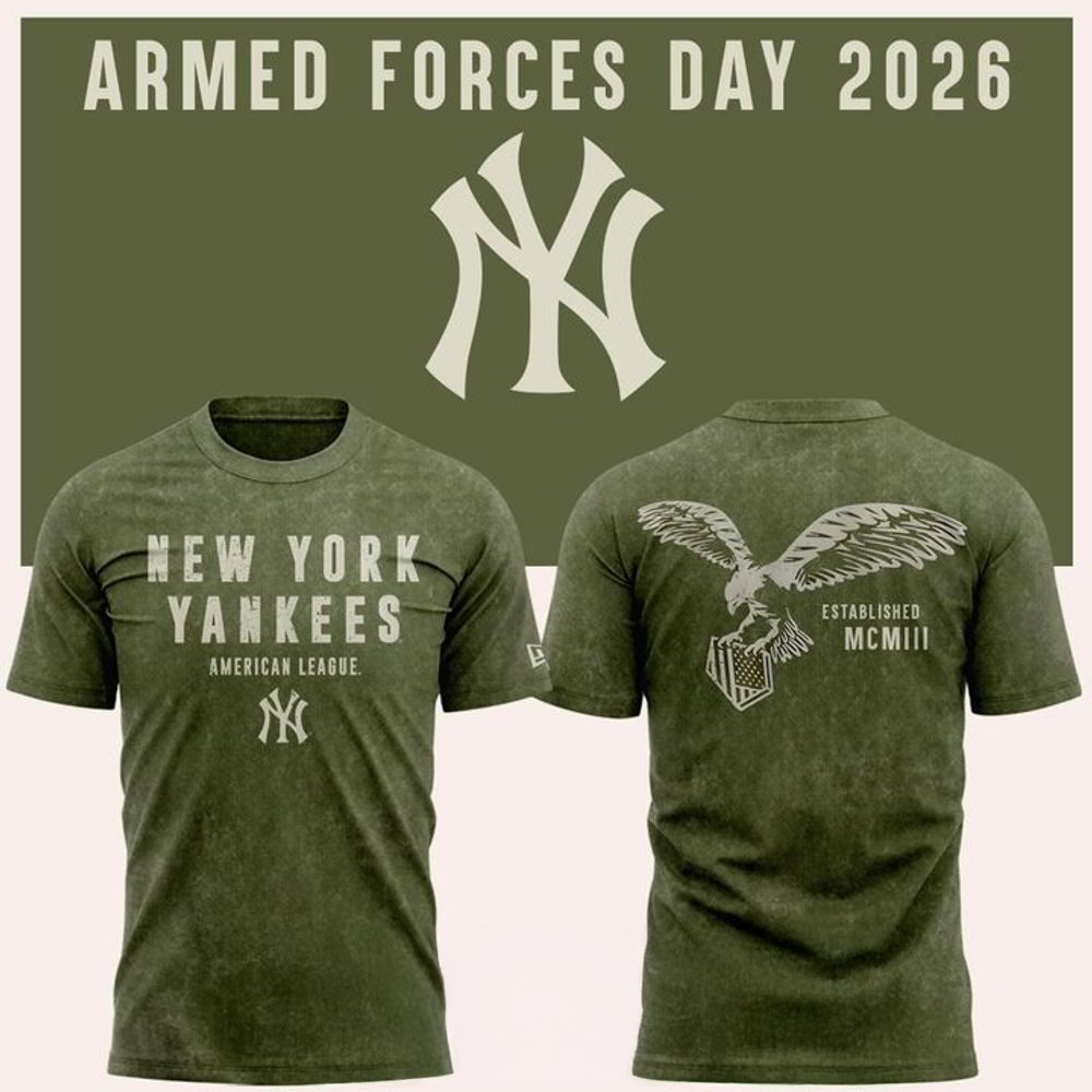 New York Yankees 2026 Armed Forces Day Shirt