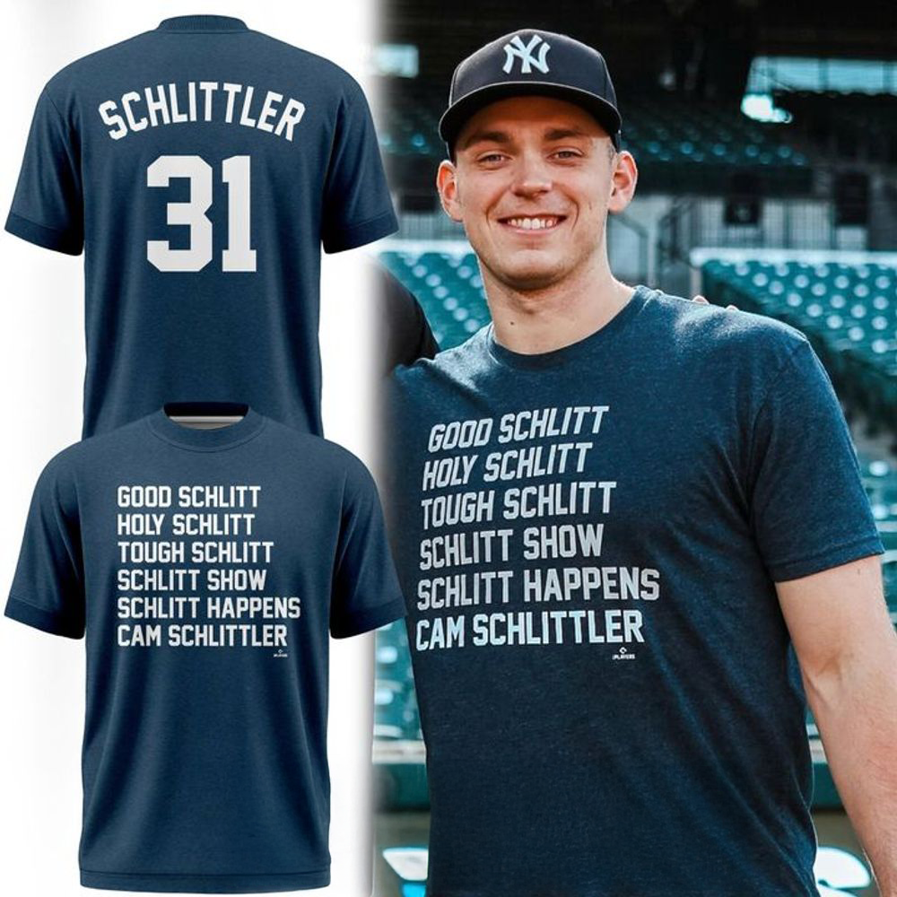 New York Yankees Cam Schlittler Schlitt List Limited Edition Shirt