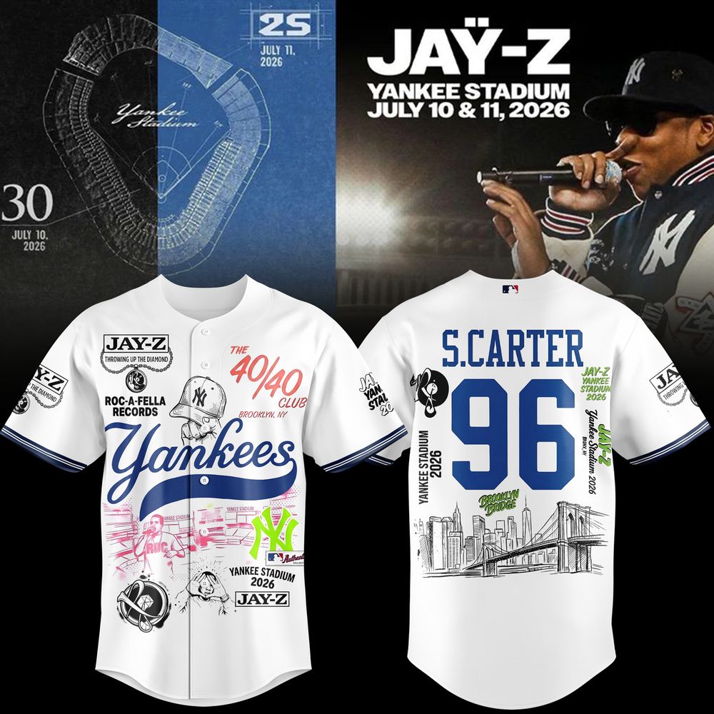 New York Yankees x Jay-Z 2026 Limited Edition Baseball Jersey