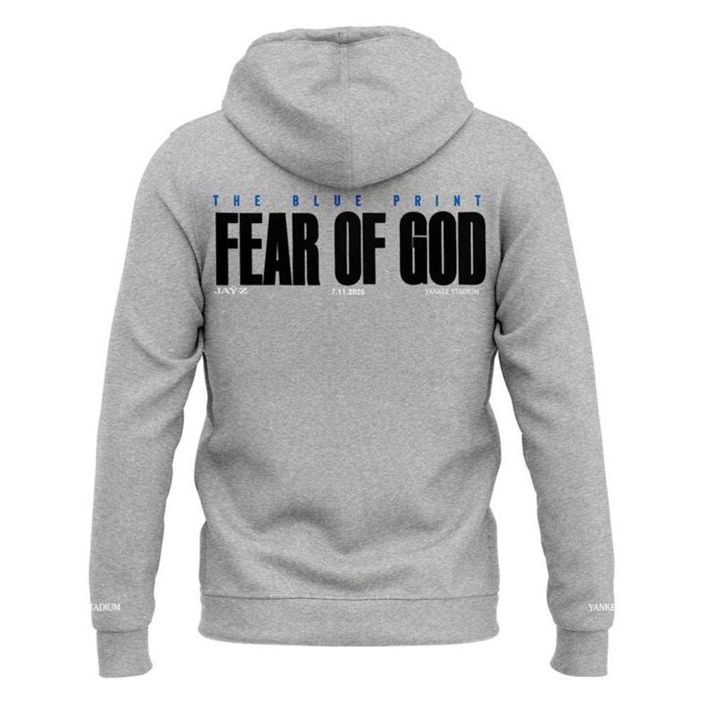 New York Yankees x Jay-Z 2026 Yankee Stadium Concert Fear of God Hoodie - Image 3