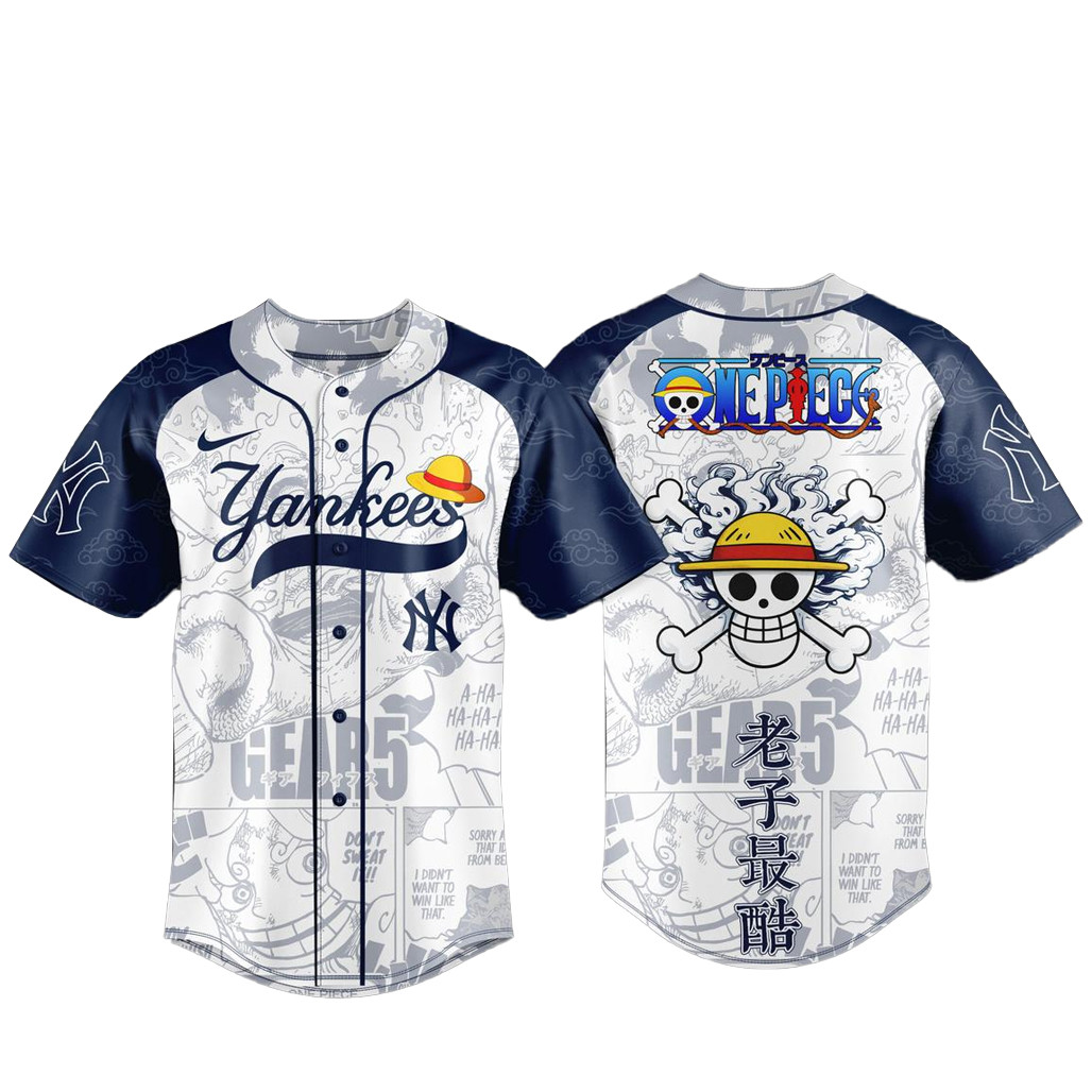 New York Yankees x One Piece Night 2026 Baseball Jersey