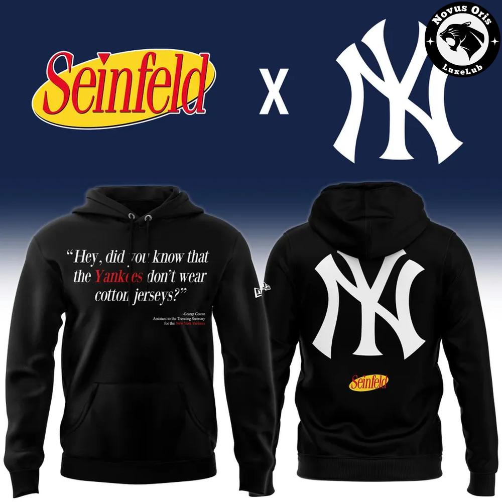 New York Yankees x Seinfeld Series Limited Edition Hoodie 1 - Unicasport New York Yankees x Seinfeld Series Limited Edition Hoodie