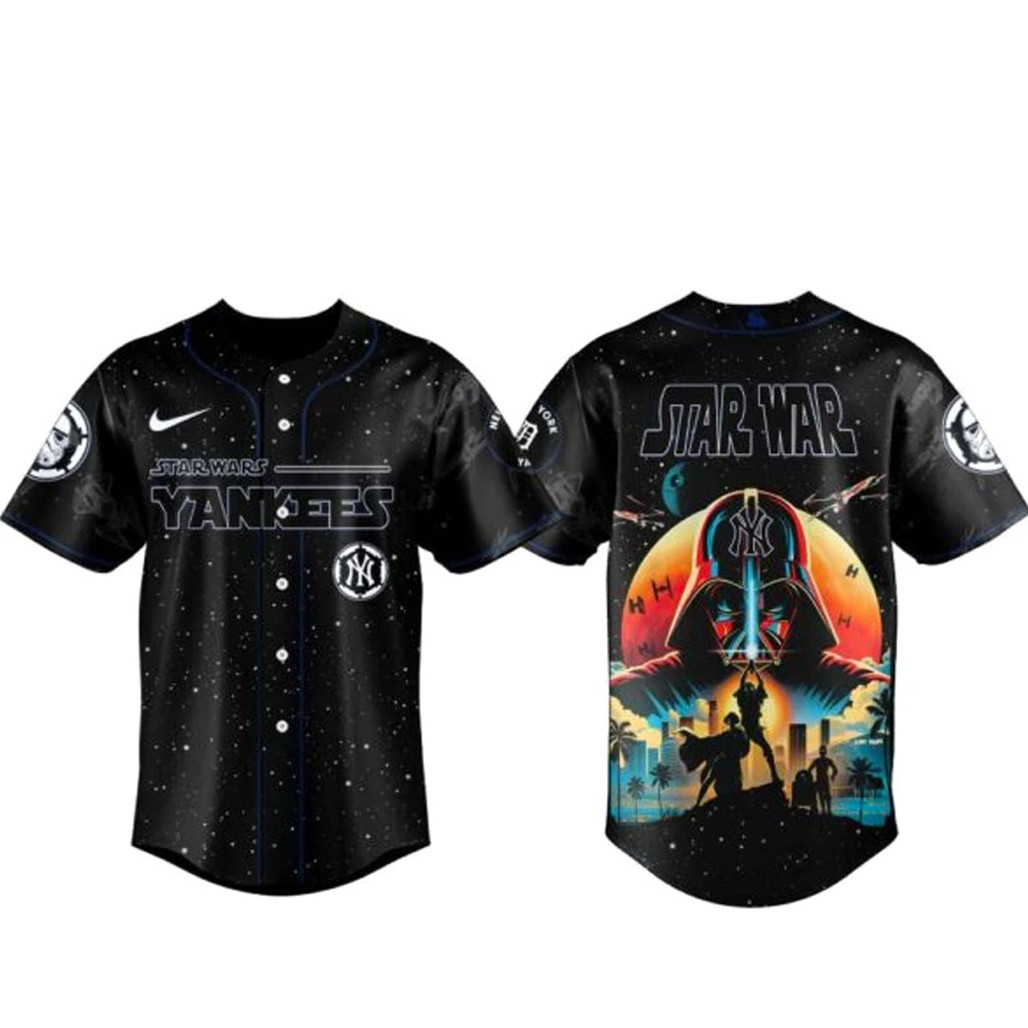 New York Yankees x Star Wars Night 2026 Baseball Jersey