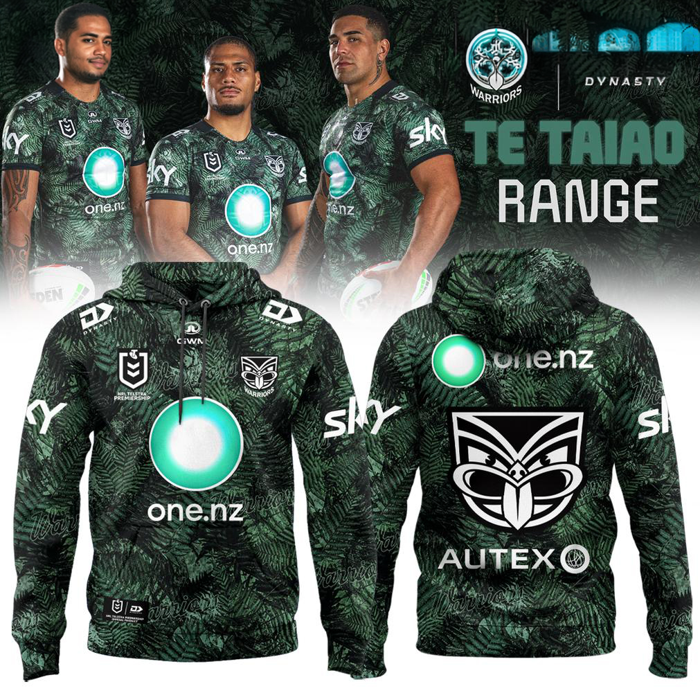 New Zealand Warriors Te Taiao 2026 Hoodie
