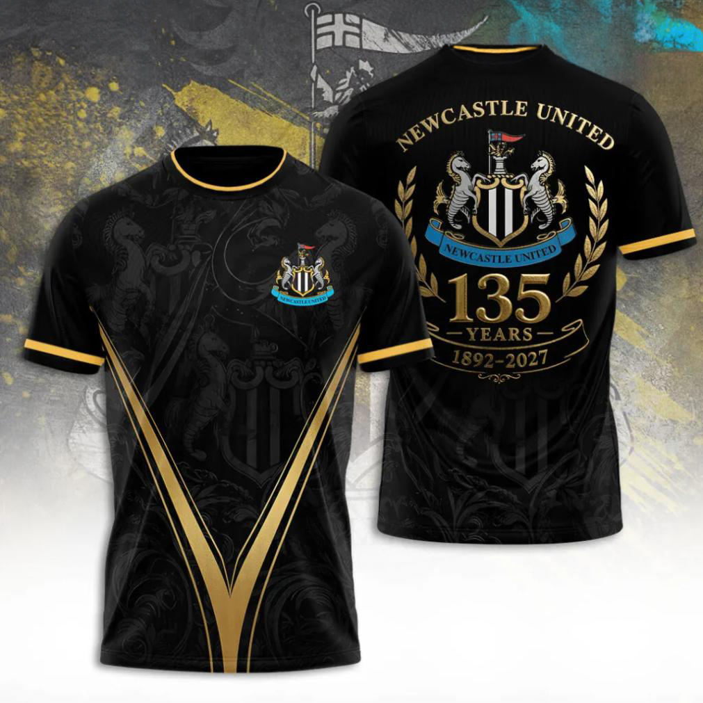 Newcastle United 135th Anniversary Limited Edition T Shirt