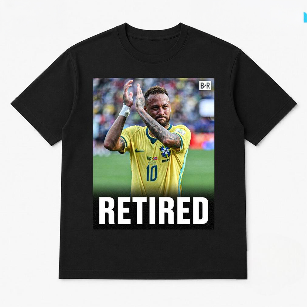 Neymar Jr Brazil FIFA World Cup 2026 Retired Graphic Iconic Edition Shirt