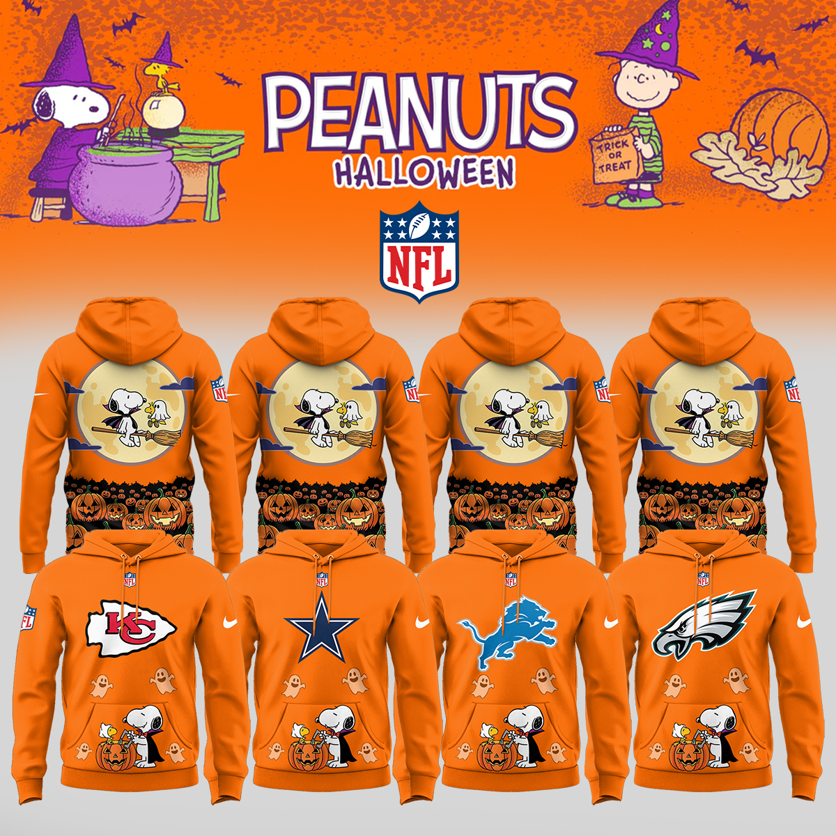 NFL x Peanuts Halloween - Kissmybeauty
