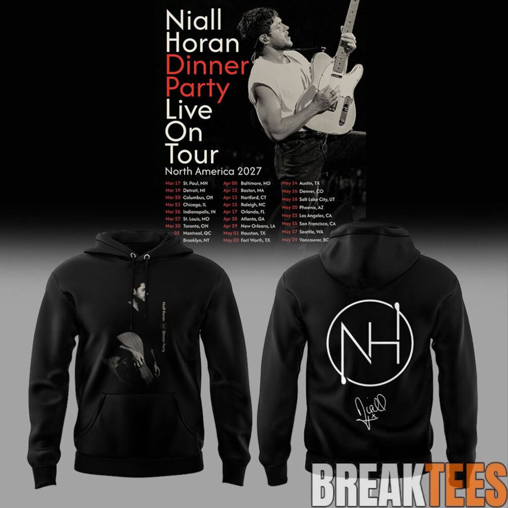 Signature Hoodie - Niall Horan Dinner Party Live On Tour
