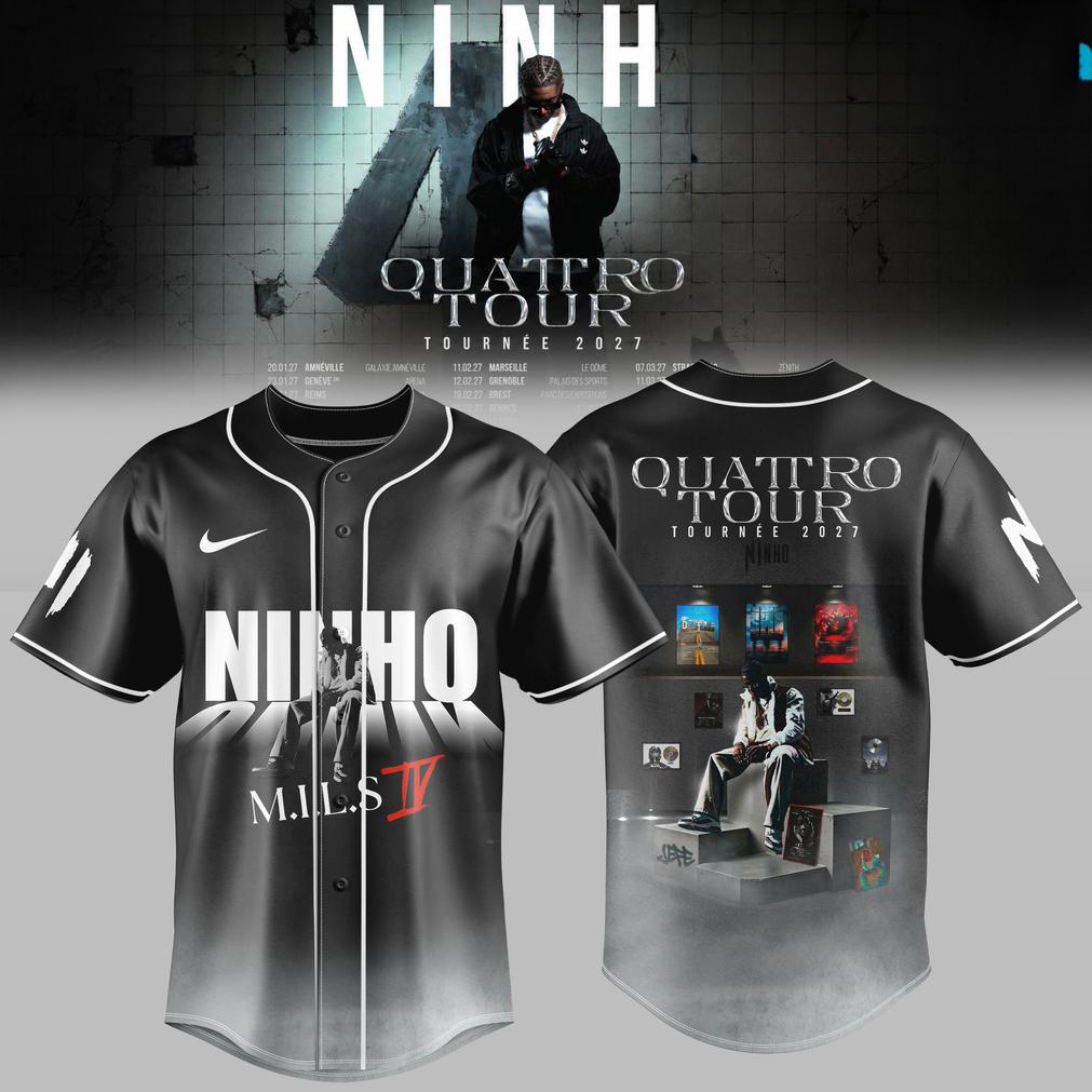 Ninho Quattro Tour 2027 Baseball Jersey