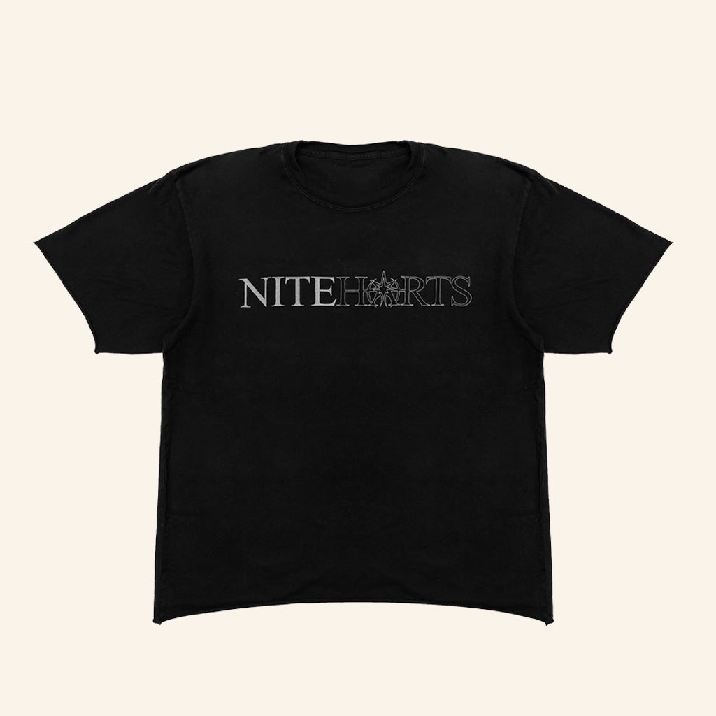 Niteharts Merch Niteharts Logo Black T-Shirt Birthday Gifts For Music Lovers