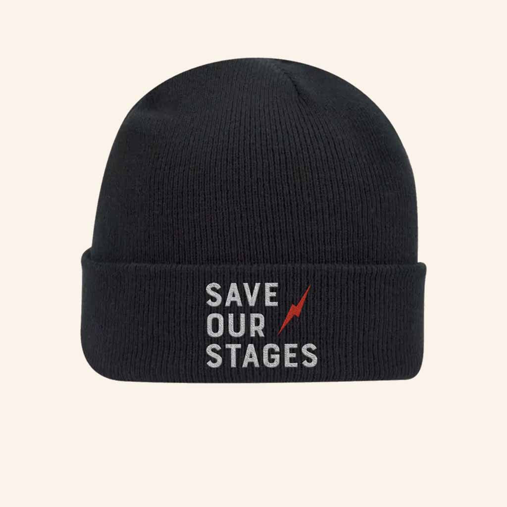 NIVA Merch Save Our Stages Beanie Birthday Gift Ideas For Him
