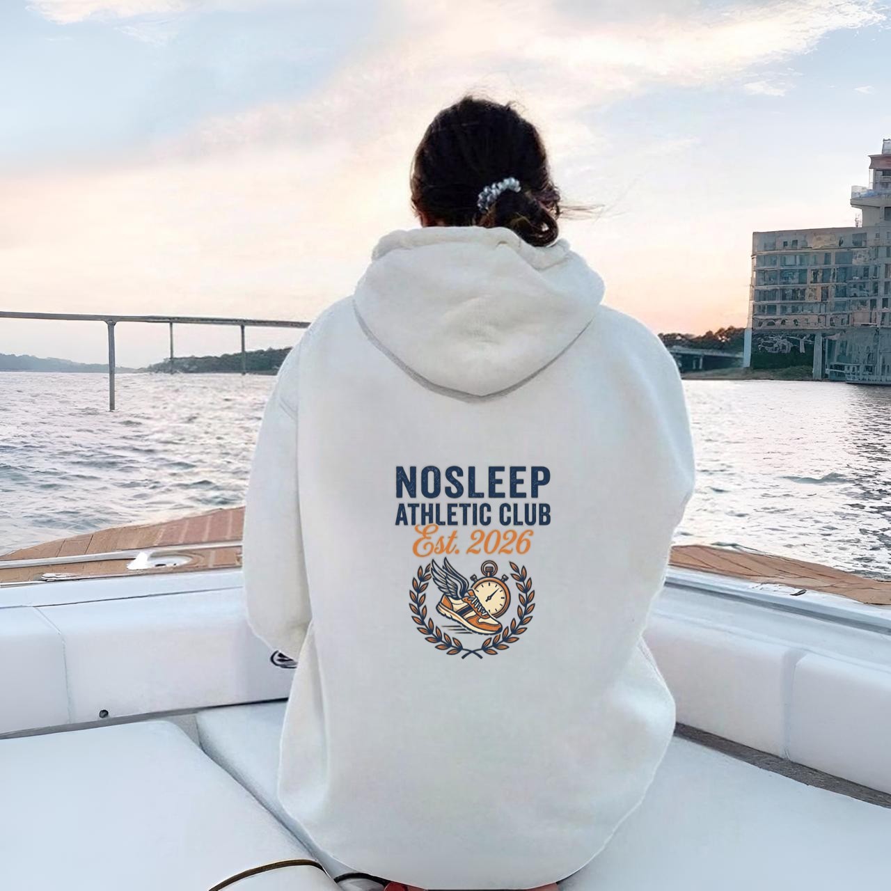 No Sleep Athletic Club Est.2026 Hoodie