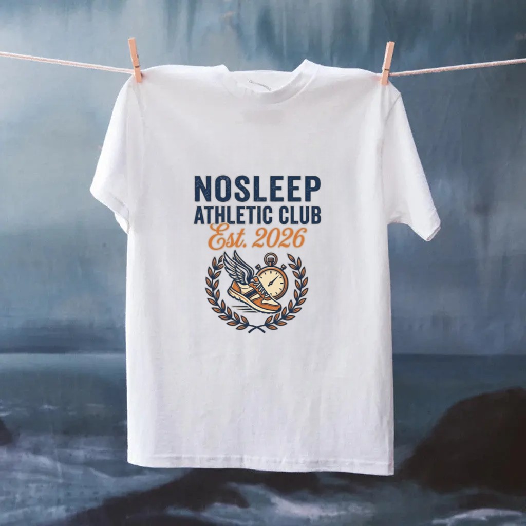 No Sleep Athletic Club Est.2026 T-Shirt